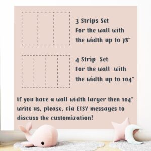 Removable Peel and Stick Wallpaper Whales Sky Clouds Wall