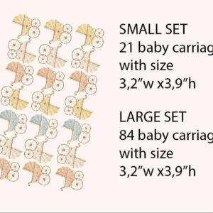 Baby Stroller Nursery Room Wall Decals Nursery Decor