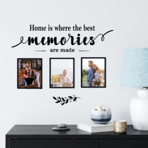 Lettering Wall Decals Home is a place where the best
