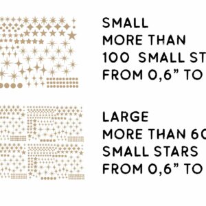 Starburst Wall Decals Star Stickers