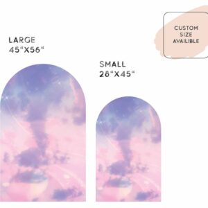 Clouds Wall Decals Arch Headboard Stickers