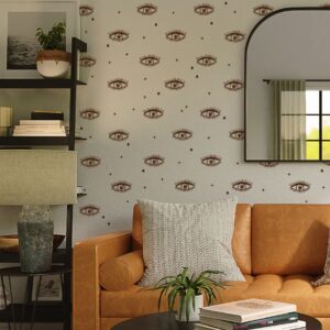Eye Wall Decals Boho Stickers Eyelash Vinyl Wall Decor