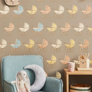 Baby Stroller Nursery Room Wall Decals Nursery Decor