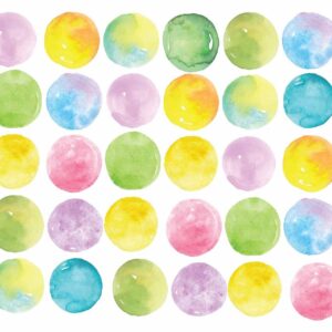 Rainbow Hot Air Balloons Wall Decals Safari Animals Cloud