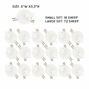 Sheep Nursery Wall Decals Lamb Stickers