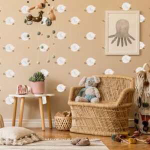 Sheep Nursery Wall Decals Lamb Stickers