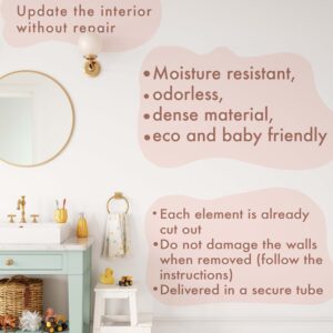 Daisy Flowers Wall Decals Nursery Decor Stickers