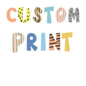 Stay Wild Poster Be brave Nursery Print Custom Classroom