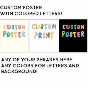 Stay Wild Poster Be brave Nursery Print Custom Classroom