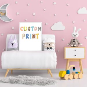 Stay Wild Poster Be brave Nursery Print Custom Classroom