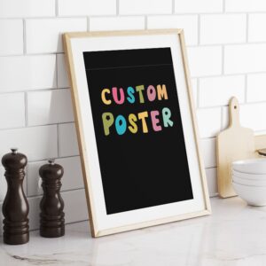 Stay Wild Poster Be brave Nursery Print Custom Classroom