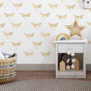 Dragonfly Wall Decals Vinyl Fabric Nursery Stickers