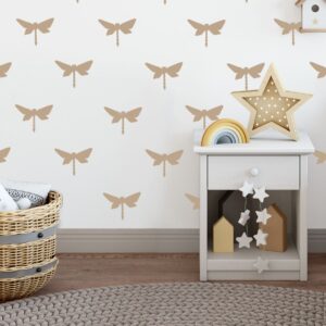 Dragonfly Wall Decals Vinyl Fabric Nursery Stickers
