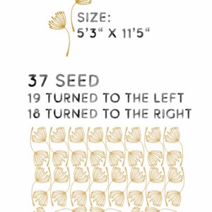 Dandelions Seeds Large Wall decals Nursery greenery