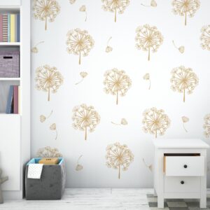 Dandelions Flowers Seeds Tender Wall decals Nursery