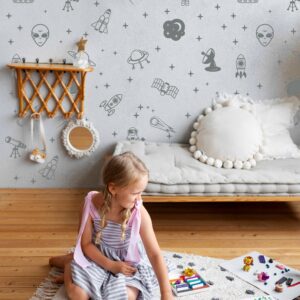 Outer Space Wall Decals – Astronaut