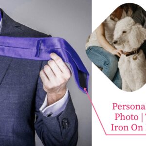Pet Appreciation Tie Custom Photo Patch Iron On From Her