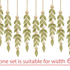 Watercolor Greenery Wall Decals – Boho Nursery Decor