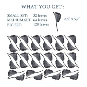 Calla Lilies Wall Decals: Scandi Boho Bedroom Decor