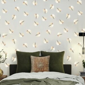 palm leaf wall stickers: scandi boho nursery decor lf506