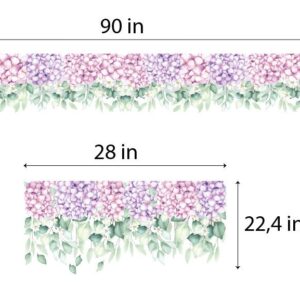 Hanging Plant Wall Decals – Floral Vines