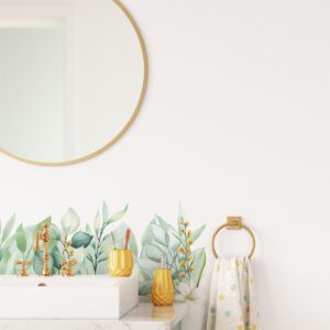 Hanging Plant Wall Decals – Floral Vines