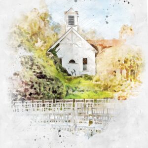 Wedding Venue Personalised Print Couple Gift