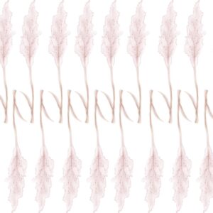 Watercolor Pink Heather Flower Wall Decals