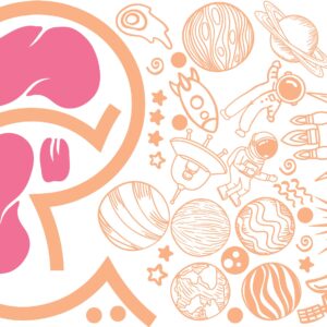 Large Headboard Minnie Mouse Bow Wall Decal Space