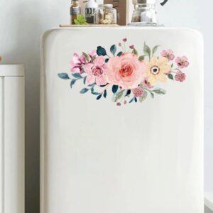 Watercolor Flower Bouquet Wall Decals