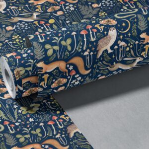 Woodland Wallpaper Peel and Stick Forest Removable Self