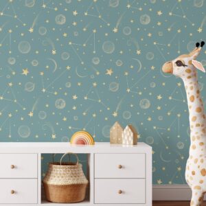 Cosmos Wallpaper – Peel and Stick Starry Night Sky