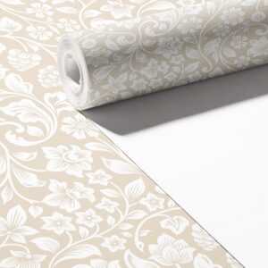 Flowers Wallpaper Peel and Stick Classic Floral Removable