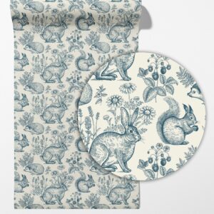 Wild Animals Woodland Wallpaper Peel and Stick Forest