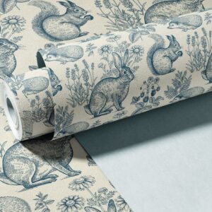 Wild Animals Woodland Wallpaper Peel and Stick Forest