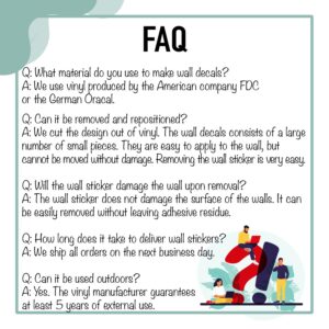 Watercolor Mountains Wall Decals