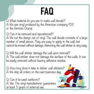 Safari Animals Wall Decals – Jungle Nursery Decor