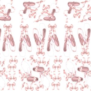 Ballerina Ballet Pointe Shoes Decals – Bows