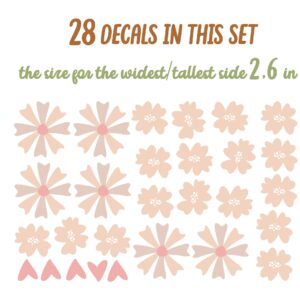 Flowers Wall Decals Room Nursery Greenery Sticker