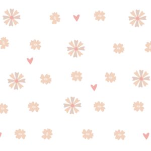 Flowers Wall Decals Room Nursery Greenery Sticker