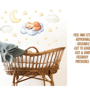 Squirrel Nursery Wall Decals – Stars