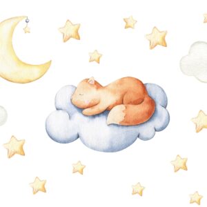 Squirrel Nursery Wall Decals – Stars