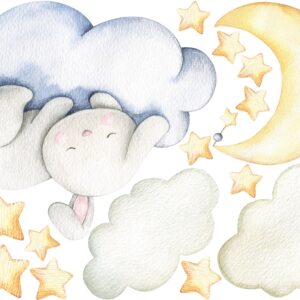 Bunny Nursery Wall Decals – Sleeping Bunny