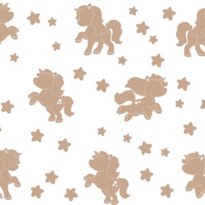 Unicorn Wall Decals – Pony Horse Nursery Sticker