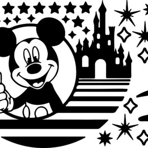 Mickey Custom Wall Decal Toddler Headboard Stickers Stars