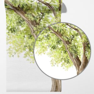 Large and Tall Green Tree Mural Natural Crib Wall Decal