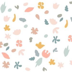 Floral Wall Decals – Boho Nursery Decor