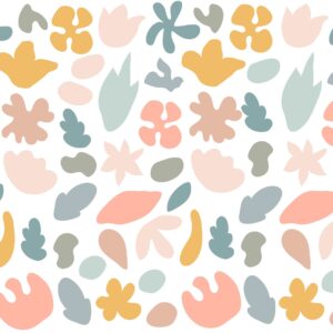 Floral Wall Decals – Boho Nursery Decor