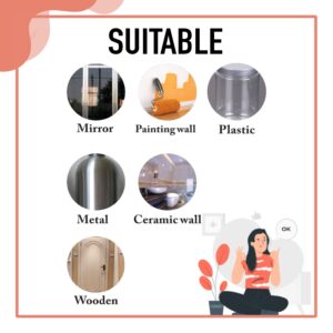 Poppy Eucalyptus Wall Stickers: Beige Floral Nursery Decor