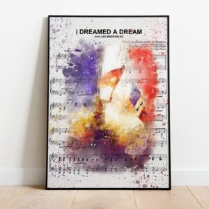 Les Miserables Musical Poster Wall Art